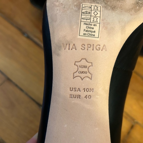 Via Spiga black pointed heels, size 10 - Picture 7 of 12